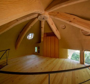 《ドーム型》屋根裏のイメージ